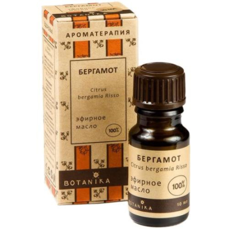Ботаника масло бергамот 10мл. эфирное