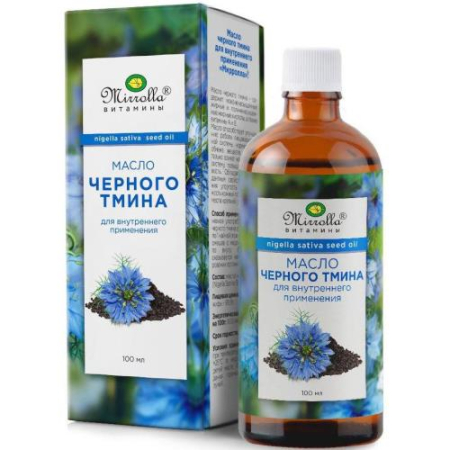 Мирролла масло 100мл черного тмина бад