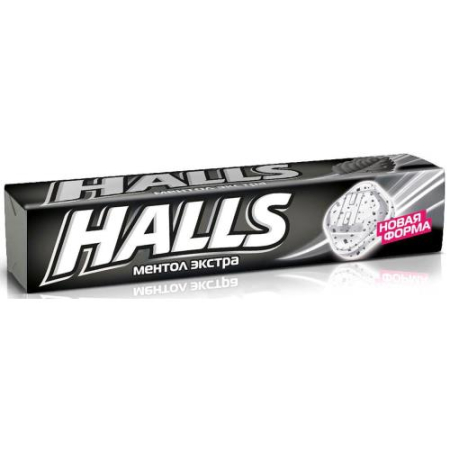 Холлс экстра леденцы 24,5г ментол 