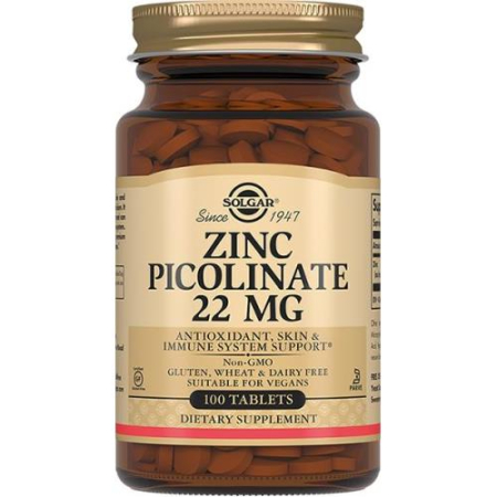 Солгар цинка пиколинат таблетки №100 бад