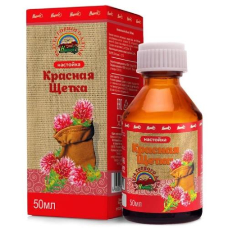 Красная щетка настойка 50мл бад