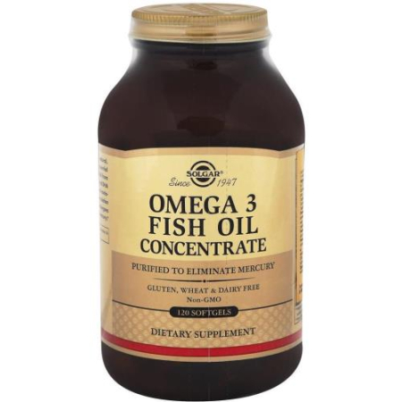 Солгар капсулы №120 концентрат рыбьего жира омега-3 бад