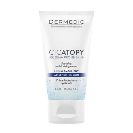 Дермедик цикатопи крем для лица 50г увлаж. успокаивающий
