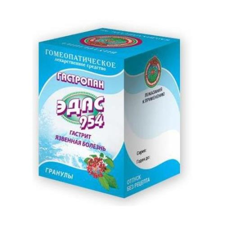 Гастропан эдас-954 гранулы гомеопатические 20г