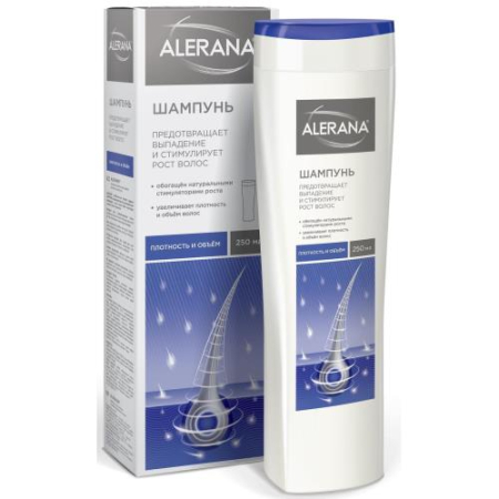 Алерана шампунь для волос 250мл плотность и объем