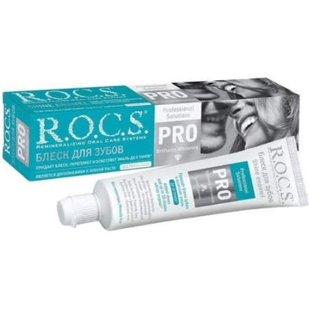 Рокс про гель для зубов 64г блеск