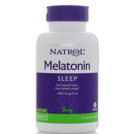 Натрол мелатонин таблетки 3мг №240 бад