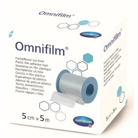 Омнифилм пластырь 5смх5м прозр. плен. /арт.900522/