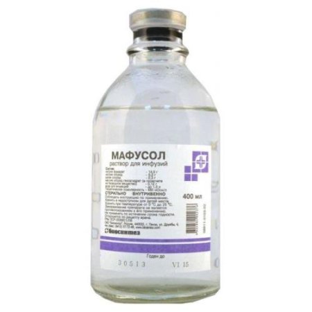 Мафусол раствор для инфузий 400мл №12