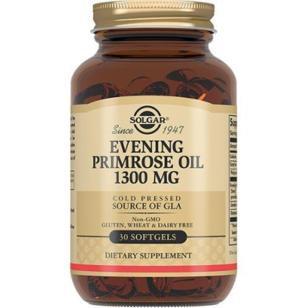 Солгар примулы вечерней капсулы 1300мг №30 масло