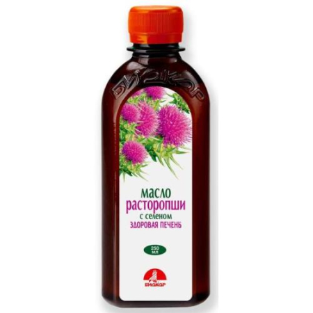 Биокор расторопши масло 250мл с селеном