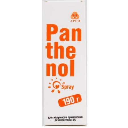 Пантенол-спрей 190г. аэрозоль /арго/