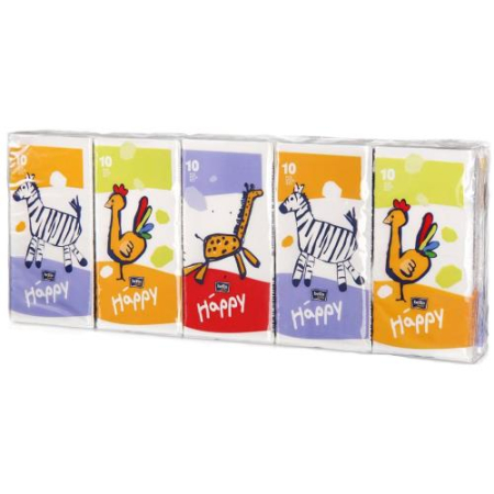 Белла беби хэппи платочки носовые №10х10 