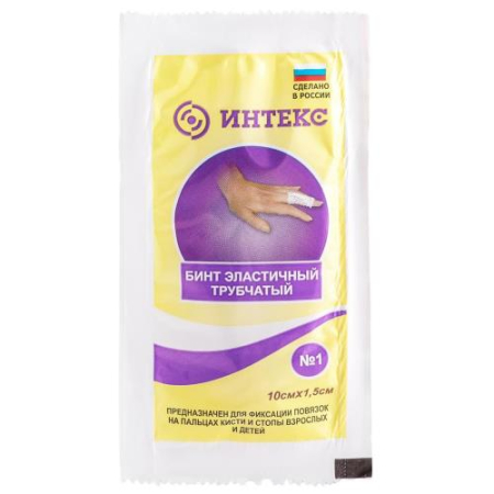 Интекс бинт эластичный трубчатый р.1