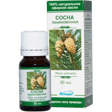 Аспера масло эфирное 10мл сосна