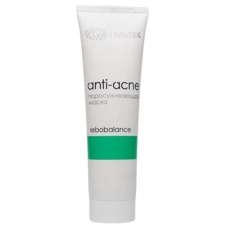 Гельтек анти-акне маска 100мл себобаланс поросуживающая