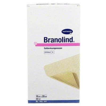 Бранолинд повязка стерильная №30 мазевая 10х20см