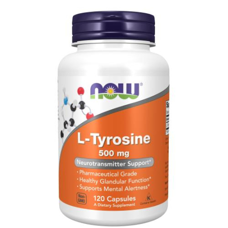 Нау l-тирозин капсулы 500мг №120 бад