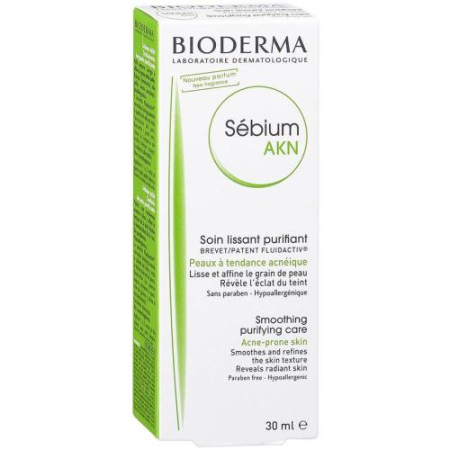 Биодерма себиум akn эмульсия 30мл