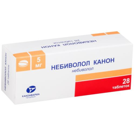 Небиволол канон таблетки 5мг №28 