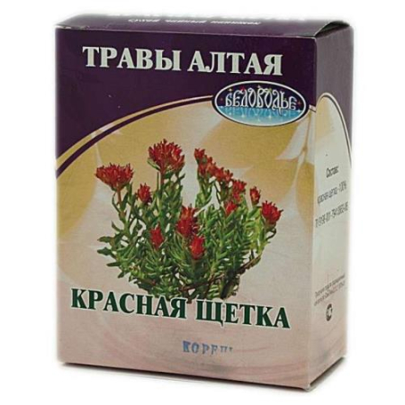 Красная щетка фиточай 30г (родиола четырехчленная)