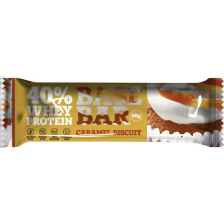 Бейс бар батончик протеиновый 60г со вкусом печенье-карамель