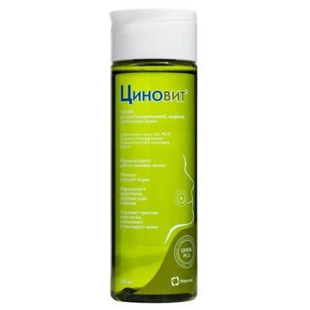 Циновит тоник 200мл д/комб/жирн/пробл кожи