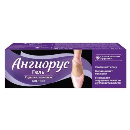 Ангиорус гель для ног 60мл