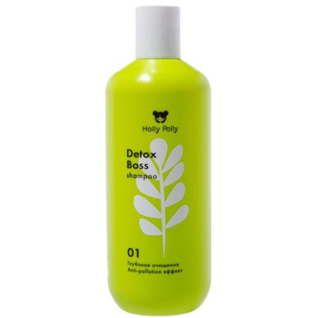Холли полли детокс босс шампунь 400мл обновляющий