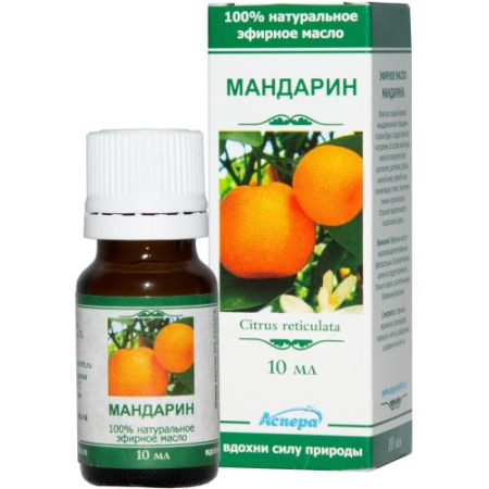 Аспера масло эфирное 10мл мандарин