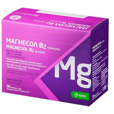 Магнесол в2 n30 гран. саше [krka]
