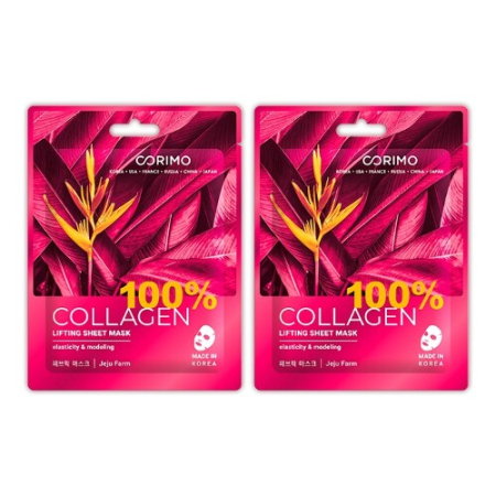Коримо маска тканевая 22г лифтинг 100 % collagen