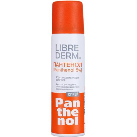 Либридерм пантенол спрей 5% 58мл восстан.