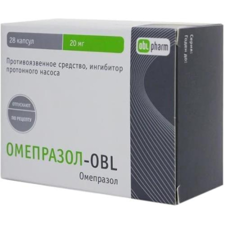 Омепразол-obl капсулы 20мг №28/ниармедик