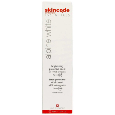 Скинкод крем 30мл осветляющий защитный spf 50 +