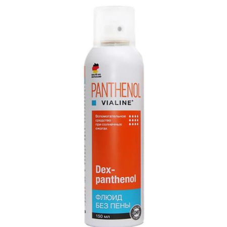 Пантенол виалайн флюид 150мл гель-спрей косметический
