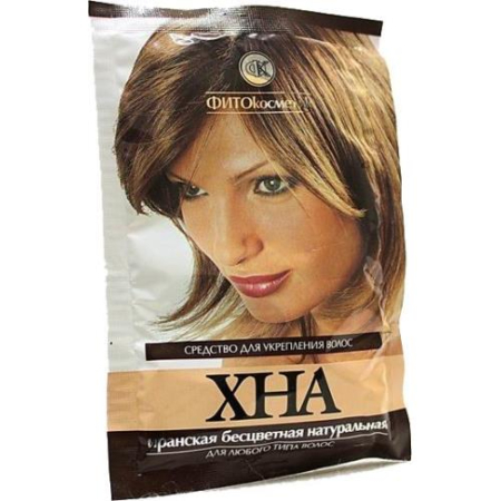 Фитокосметик хна натуральная 25г иранская бесцветная