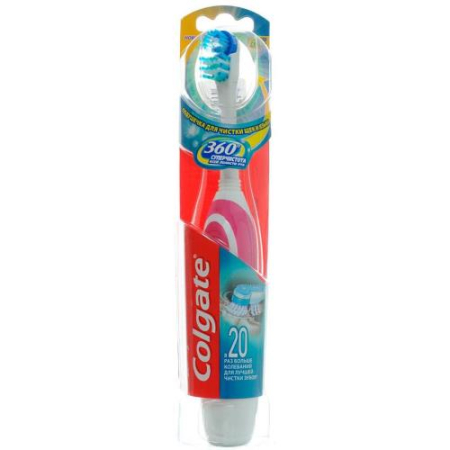 Колгейт зуб.щетка 360 супер чистота электр. [colgate]