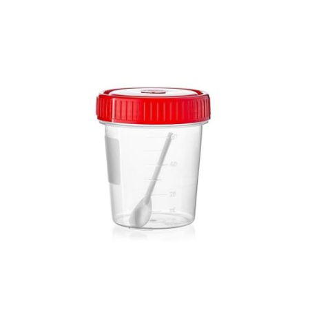 Перинт контейнер для анализов 60мл стер. с ложкой