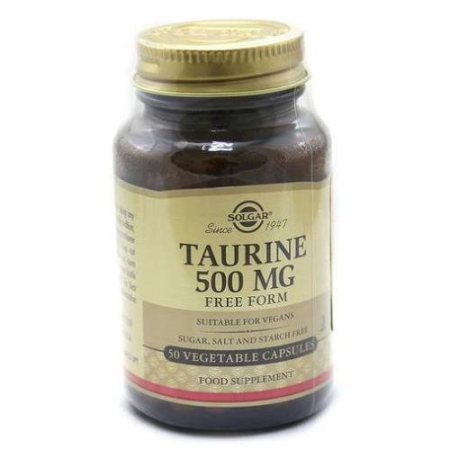 Солгар таурин капсулы 500мг 685мг №50