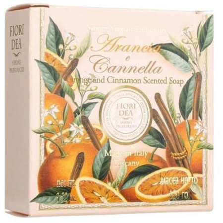 Фьери дея мыло 100г апельсин + корица