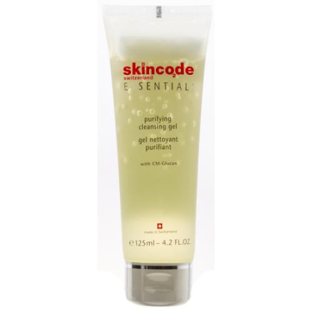 Скинкод эссентиал гель для лица 125мл очищ.