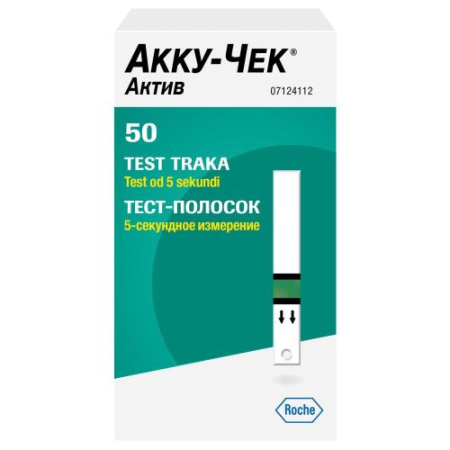 Акку-чек актив тест-полоска №50