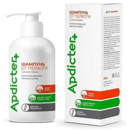 Хасико apdicter+ шампунь 250мл от перхоти  [hasico]