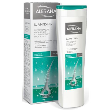Алерана шампунь для волос ph-баланс увлаж. 250мл