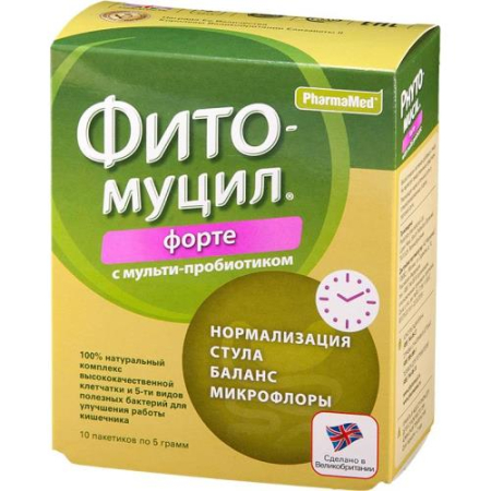 Фитомуцил форте порошок 5г №10