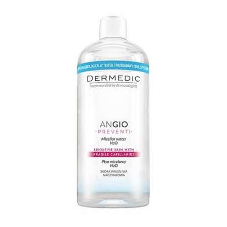Дермедик ангио превенти вода мицеллярная 500мл