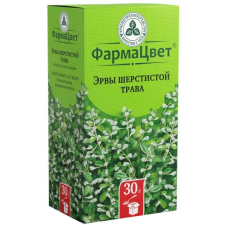 Эрвы шерстистой  трава измельченная 30г 