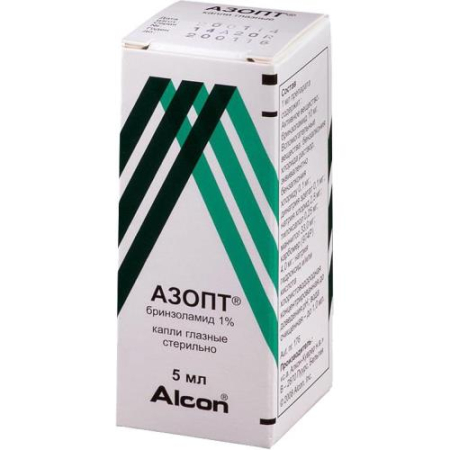 Азопт капли глазные 1% 5мл 