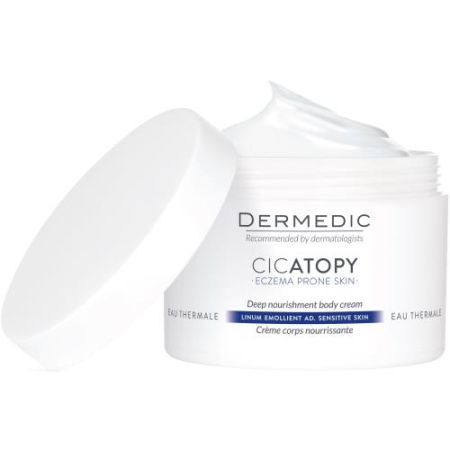 Дермедик цикатопи средство для тела 225г интенс липидовосст